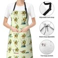 thumbnail image 6 of Picia Avocado for Exercise Waterproof Apron for Unisex Adult - Adjustable Bib Apron with Pockets, Ideal for Cooking, Gardening, Painting, and Household Chores, 6 of 9
