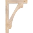 thumbnail image 3 of Ekena Millwork 3 1/2"W x 24"D x 36"H Legacy Block Smooth Bracket, Douglas Fir, 3 of 4