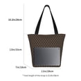 thumbnail image 3 of Disketp Brown Moroccan Trellis Bolsa de Hombro Casual para Mujer, Bolso Cruzado para Compras, Viajes y Uso Diario, 3 of 6