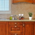 thumbnail image 2 of Classic Cuisine Expandable Shelf Kitchen Cabinet Organizer - Adjustable Kitchen Shelf Rack Organization and Storage for Pantry Shelves, Under Sink and Counter Top (Chrome), 2 of 7