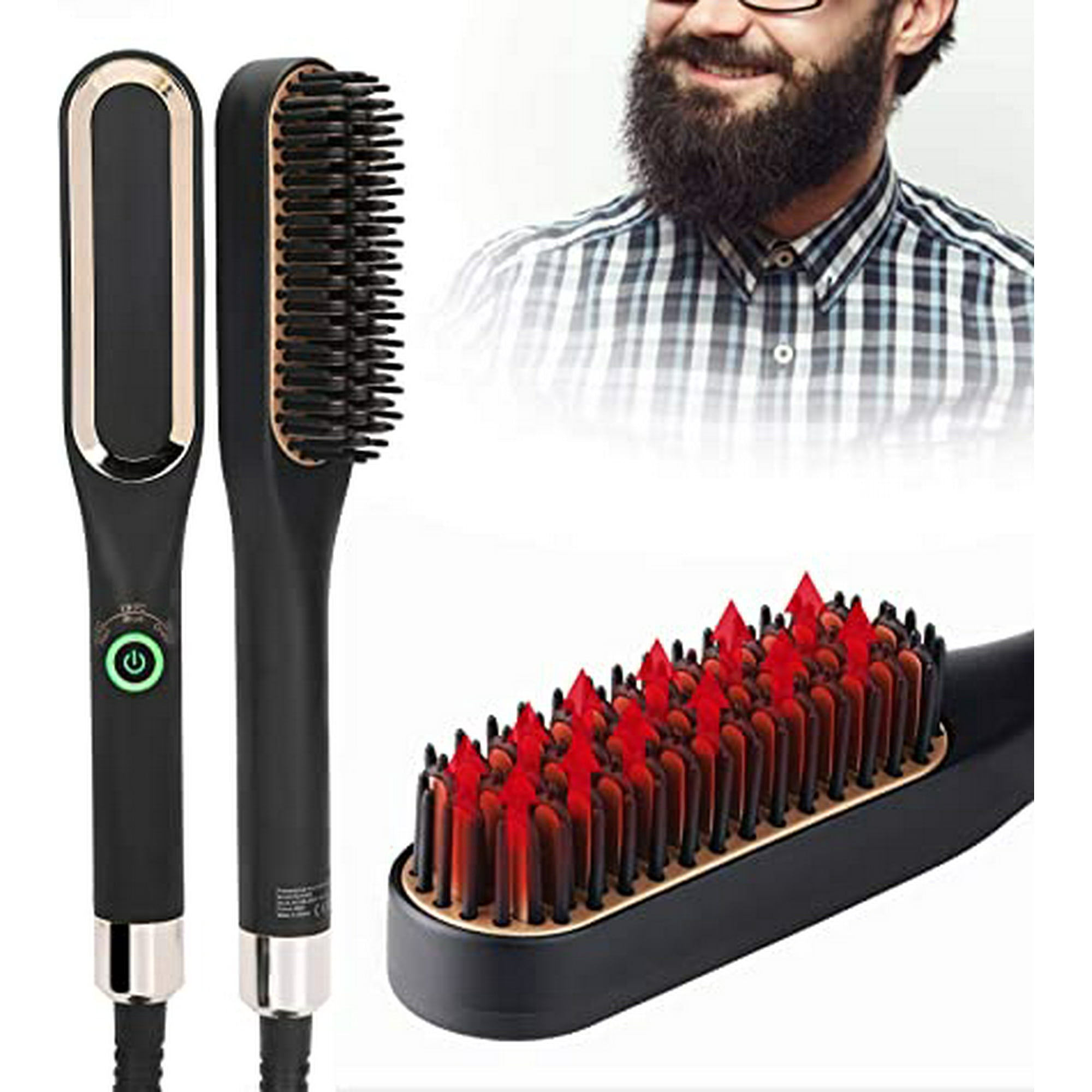 Tatum88 Beard Straightener for Men, Hair Straightening Comb, Multi-Function Electric Beard Brush, Beard Straightening Comb, Beard Brush, Beard Straightening Brush, Styling Tool, Electric Straig | Walmart Canada Tatum88 Beard Straightener for Men, Hair Straightening Comb, Multi-Function Electric Beard Brush, Beard Straightening Comb, Beard Brush, Beard Straightening Brush, Styling Tool, Electric Straig | Walmart Canada