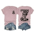 thumbnail image 1 of iTNHFP Hauts pour Femmes T-Shirt Col en V Col en V, 1 of 2