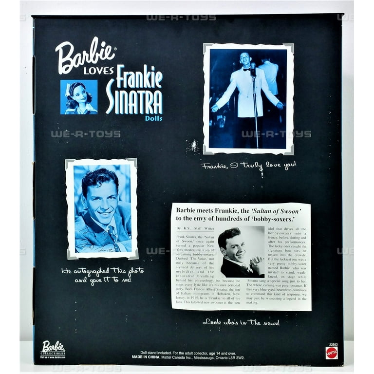 Barbie Loves Frank Sinatra Collectors Edition Doll Set Barbie Loves Frank Sinatra Collectors Edition Doll Set