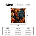 thumbnail image 5 of Turkey Patterns - Set of 2, Available in 16x16, 18x18, and 20x20 Inches for Various Occasions, Sofa, Bed, Chair - Includes Pillow Inserts, Cushion Covers, Decorative Pillows, 5 of 6
