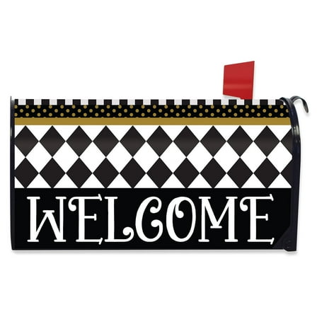Briarwood Lane Checkerboard Mailbox Cover