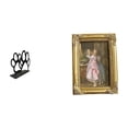 thumbnail image 1 of Porta servilletas de resina y hierro, marco de fotos, organizador multiusos, dispensador de pañuelos con forma de de perro, elegante, con frent, 1 of 8