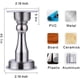 thumbnail image 5 of Pestillo de tope de puerta, cierre magnético, tope de puerta de pared resistente, adhesivo de tope de puerta, adhesivo de acero inoxidable, 2 uds., 5 of 7