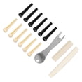 thumbnail image 1 of Guitar Pin Puller Saddle Set, Replacement Guitar Pin Puller Black Yellow Fine Workmanship Professional  For Guitarists, 1 of 8