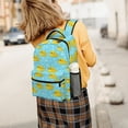 thumbnail image 7 of Cartoon Yellow Duck Pattern Backpack Back to Bag Sport Daypack Light Traveling Bag Laptop Bag for Men And Women 17in, 7 of 7