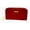 Burgundy, variant on Leather Quilted Wallet with 2 Wrap-Around Zippers RFID ~ Burgundy