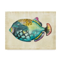 Trademark Fine Art 'Aquarium Fish IV' Canvas Art by Chariklia Zarris