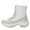 Beige, variant on Puntoco Winter Warm Snow Boots Clearanc Eva Thick-Soled Women'S Shoes Snow High-Top Plus Velvet Warm Cotton Shoes Beige 5.5(36)