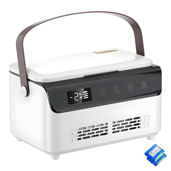 Portable Coolers Box With Temperature Control LCD Display 0°C-18°C Car Fridge For Travel Car Outdoor Use