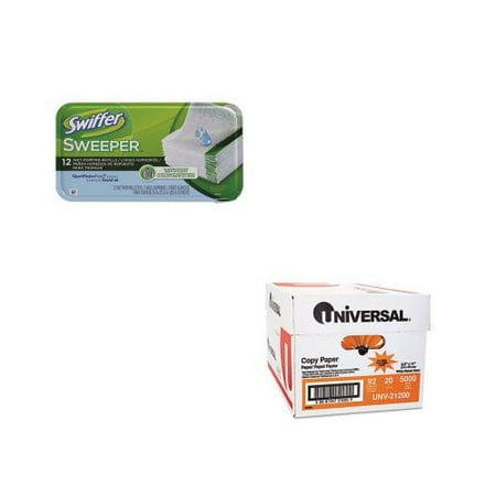 Shoplet Best Value Kit - Swiffer Wet Refill System (PAG35154BX) and Universal...