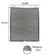 Air Filter Factory Replacement for S99010430-002, 99010430-002, 4512880 Broan Nutone Range Hood Aluminum Grease Filters 2-Pack