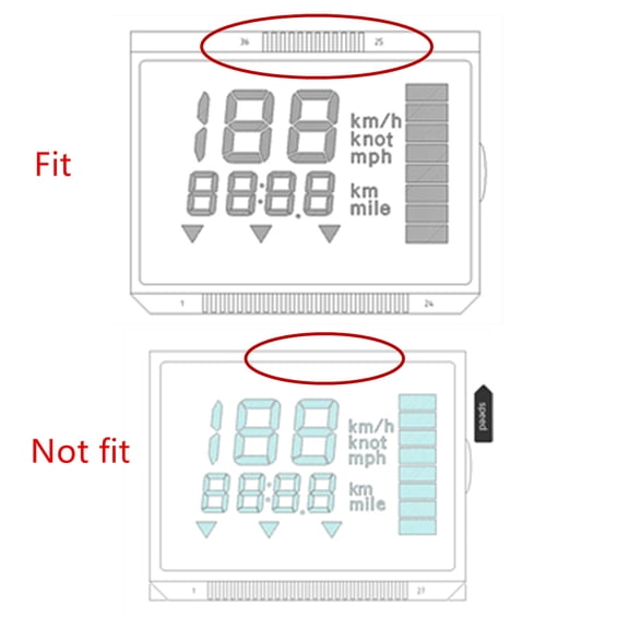 Phyun Lcd Display Screen For Yamaha 6Y5 Speedometer Gauge Unit 6Y5-83570-A0-00