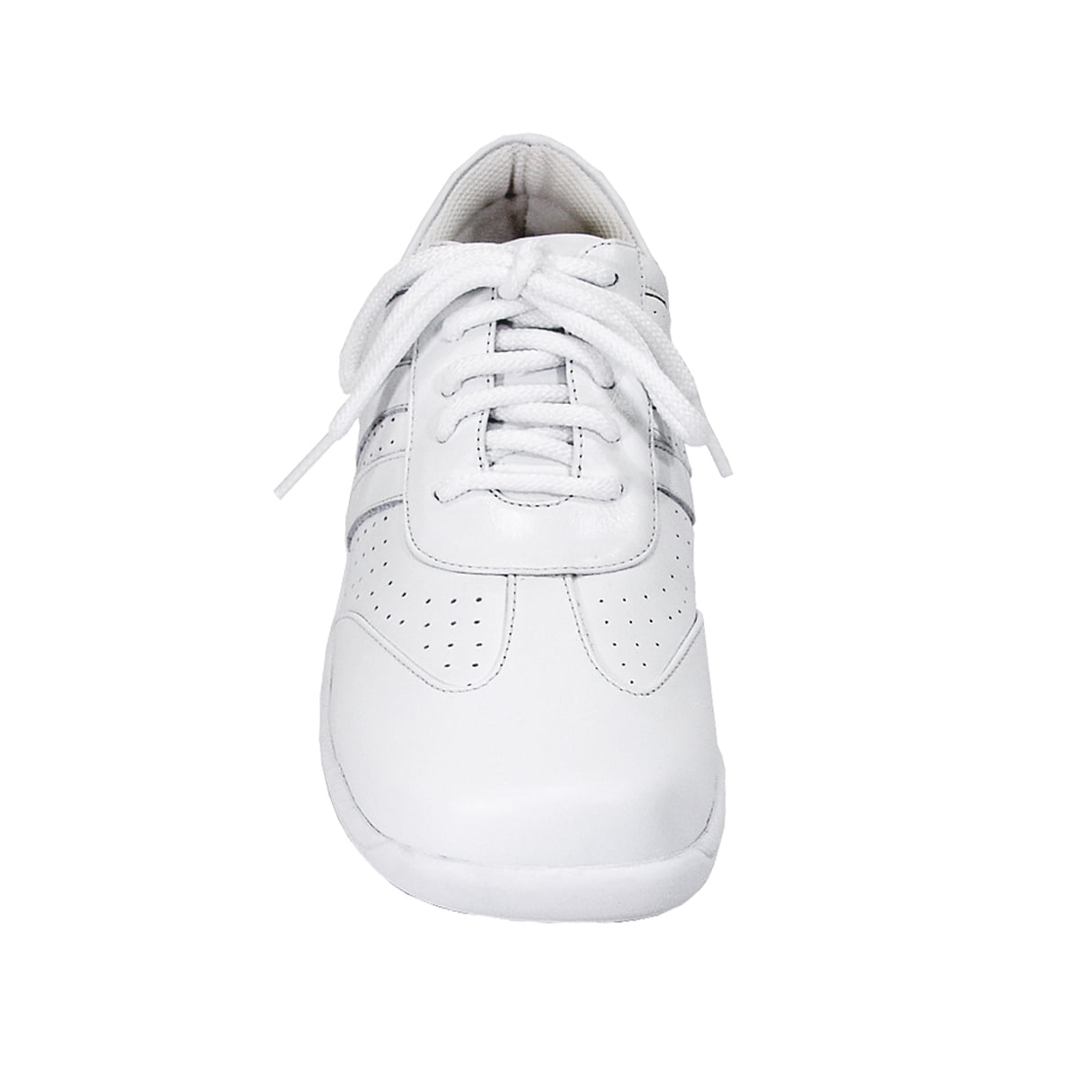 24 HOUR COMFORT Donna Wide Width Comfort Shoe For Work and Casual Attire WHITE 5