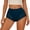 Green, variant on Women's Underwear High Waisted Tummy Control Breathable Stretch Hipster Briefs High Cut Soft Lightweight No Show Cheeky Briefs Blue XXXL