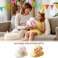 thumbnail image 5 of Plush Stuffed Animal Toy Soft Mouse Shape with Cheese Decorative Cuddly Doll for Boys Girls and Adults Home Office Gift, 5 of 9