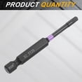 thumbnail image 3 of Uxcell TT20 Torx Impact Screwdriver Bit 1/4" Hex Shank 3" Long Magnetic with Hole, 3 of 7