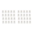 thumbnail image 4 of Gancho de Pared Autoadhesivo Billuyoard 20 Piezas Blanco, 4 of 6