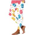 thumbnail image 1 of Pantalones de Mujer Traje de Moda Casual Pascua Impresión No Estructurada Pantalones de Yoga Apretados Leggings de Ocio, 1 of 7