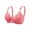 Watermelon Red, variant on LYEAA Bras for Women No Underwire Soft Lace Push up Everyday Bras Wireless Support Solid Lightly Lined Lift Sleep Bras Comfortable Wirefree Breathable Shaping Daily Bralette Beige L