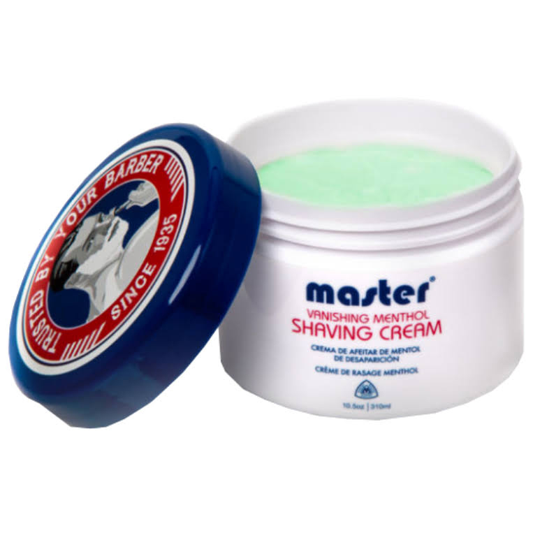 Master Vanishing Menthol Shaving Cream 10.5 Oz