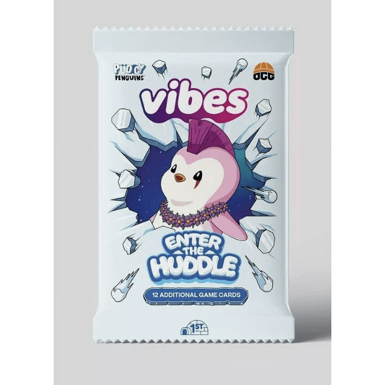 enter the huddle booster box Amazon.com: Pudgy Penguins Vibes TCG main image 1
