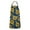 Blue Sunflower Leaf, variant on Brown Yellow Sunflower Pattern Apron-Garden Aprons for Women with Pockets-Cotton Linen Waterproof Kitchen Cooking Gardening Aprons Adjustable for Kitchen,Cooking,BBQ and Salon 33x27 Inch