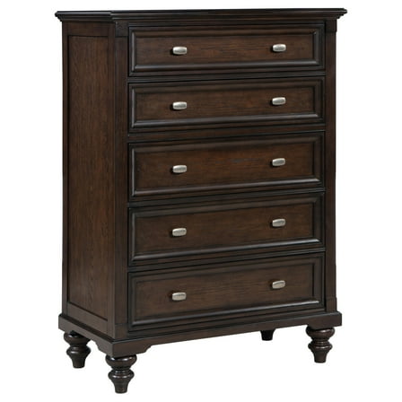 Coaster Andover 5-drawer Chest of Drawers Dark Oak