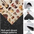 thumbnail image 3 of Brown Mushroom Label Light Pattern Kitchen Rugs Sets Of 3,Kitchen Runner Rugs Non Skid Washable,Decorative Kitchen Floor Mats for Kitchen,Sink,Laundry,17"x30"+ 17"x47" + 17"x59", 3 of 6