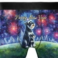 thumbnail image 4 of Happy New Year Schnauzer Family Cheer Winter Midnight Firework All Over Print Boxer Briefs Underwear for Men Dad Miniature Schnauzer Dog Lover - 02025, 4 of 6