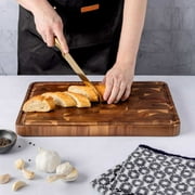Thyme & Table 12x18 Acacia End Grain Butcher Block