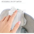 thumbnail image 7 of The Peanutshell Musical Baby Car Mirror, Car Seat Mirror with Remote Control, Woodland Animals, 7 of 7