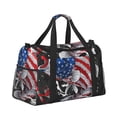 thumbnail image 2 of Balery Largemouth Bass Fish in USA Bolsa de Gimnasio para Mujeres, Bolsa de Viaje con Bolsillo Húmedo, Bolsa de Fin de Semana para Mujeres, Bolsa de Viaje Resistente al Agua, 2 of 7