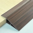 thumbnail image 4 of Oiur 1/1.5CMx100CM PVC Threshold Ramp Self-Adhesive Floor Transition Strip Non-slip Doorways Carpet Tile Overlap Edge Reducer ,Wooden Color, 4 of 8