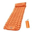 thumbnail image 1 of Colchón inflable colchoneta para acampar Zulema Naranja 193 cm x 68 cm x 8 cm, 1 of 8