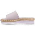 thumbnail image 4 of Journee Womens Rosey Wedge Heel Espadrille Sandals, Widths Available, 4 of 9