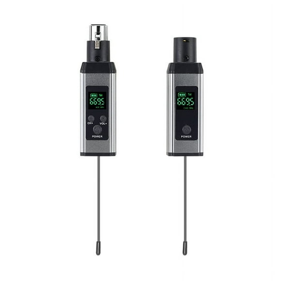 Wireless Microphone Converter Microphone Transmitter Receiver Xlr Microphone Wireless System for Dynamic Microphone