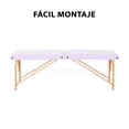 thumbnail image 4 of Cama Portátil Onof  MB-002 Para Masajes 2 Secciones Color Lavanda Digital, 4 of 8