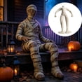 thumbnail image 4 of Halloween Christmas Poseable Mannequin Dummy Decoration 6.1 FT Stuffed Fabric Figure with Flexible Joints for Indoor Outdoor Holiady Decor, 4 of 6