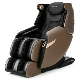Costway Full Body Zero Gravity Massage Chair w SL Track Voice Control Heat Black Walmart