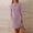 Rose Gold, variant on Vetsdori Womens Long Sleeve Mini Dresses Collared Pockets Dresses,Shirt Dress Party Summer Cotton and Linen Dress for Ladies Mujer