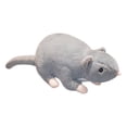 thumbnail image 1 of Muñeca de peluche con forma de ratón gris realista, 30 cm, suave rata de peluche, 1 of 2
