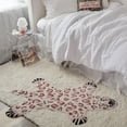 thumbnail image 2 of Washable Cheetah Shaped Accent Rug, 2 of 4