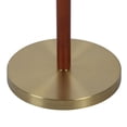 thumbnail image 4 of Simplee Adesso Wood and Brass 58"H Walnut Finish Floor Lamp with Pull Chain, Transitional, Adult Use, 4 of 7
