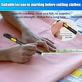 thumbnail image 4 of Heat Erasable Fabric Marker for Sewing, Embroidery, Quilting, Washable Heat Erasable Pens, Replaceable Refill Marking Pens, for Cotton, Knitted Fabrics, DIY Sewing Tools(3Pcs), 4 of 7