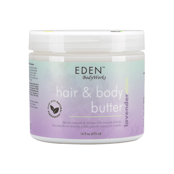 Eden BodyWorks Lavender Aloe Hair and Body Butter 16 fl oz