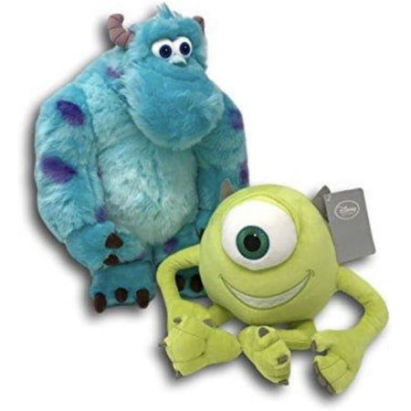 Monsters Inc Mike Wazowski & Sulley Sully Set Plush Stuffed Animals 12